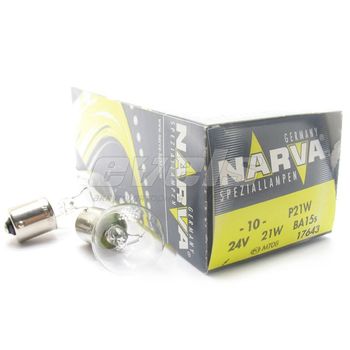 Лампа "NARVA" 24v 21W (BA15s) /P21W