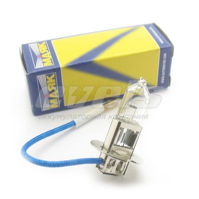 Лампа "Маяк" 12V H3 100W (Pk22s) — основное фото