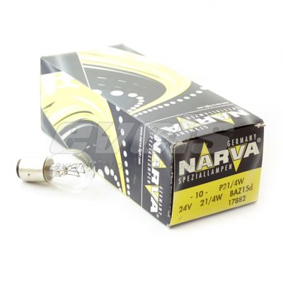 Лампа "NARVA" 24v 21/4W (BAZ15d) /P21/4W — основное фото